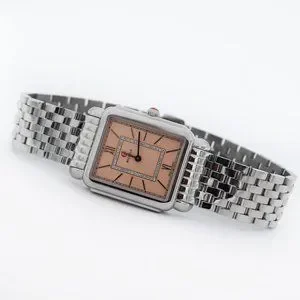 Michele Deco II Diamond Rose Dial Watch MWW06X000036 Michele | Accessories | Michele Deco Ii Diamond Rose Dial  main image 3